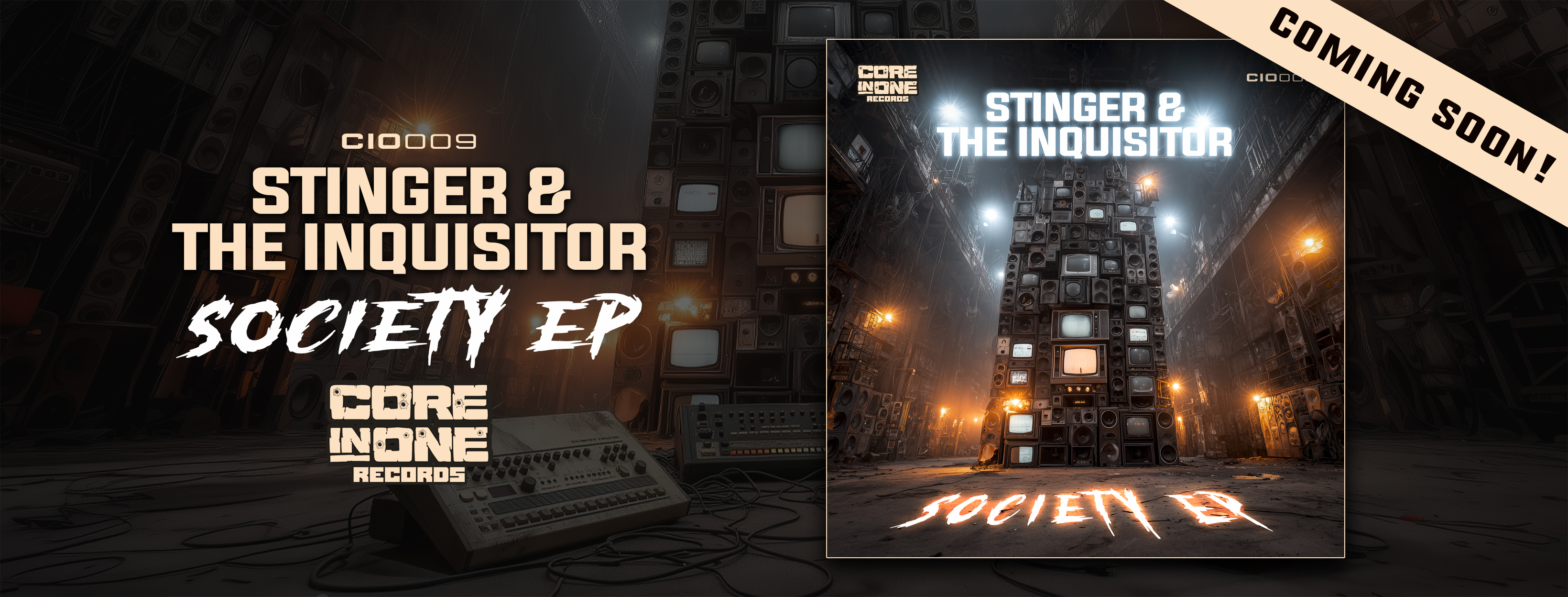 CIO009 - Society EP by Stinger & The Inquisitor